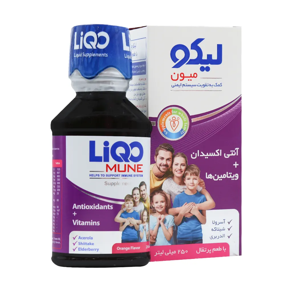 AbianPharmed-Liqo-Mune-Syrup-250-ml شربت لیکو میون - تصویر 1