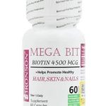مگا بیت (بیوتین) 4500 / برونسون قرص 60 عددی